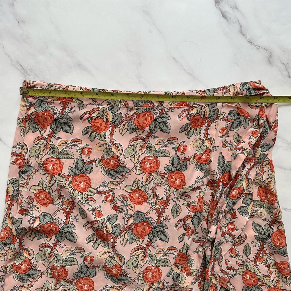 Max Studio US L Ruched Midi Skirt - Picture 6 of 9